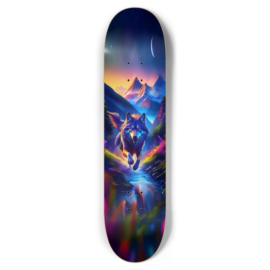 image_49b3b568-bba2-46ce-aa1c-5a732bb6d869.png Wolf Valley Skateboard (7 3/4) - Image 1