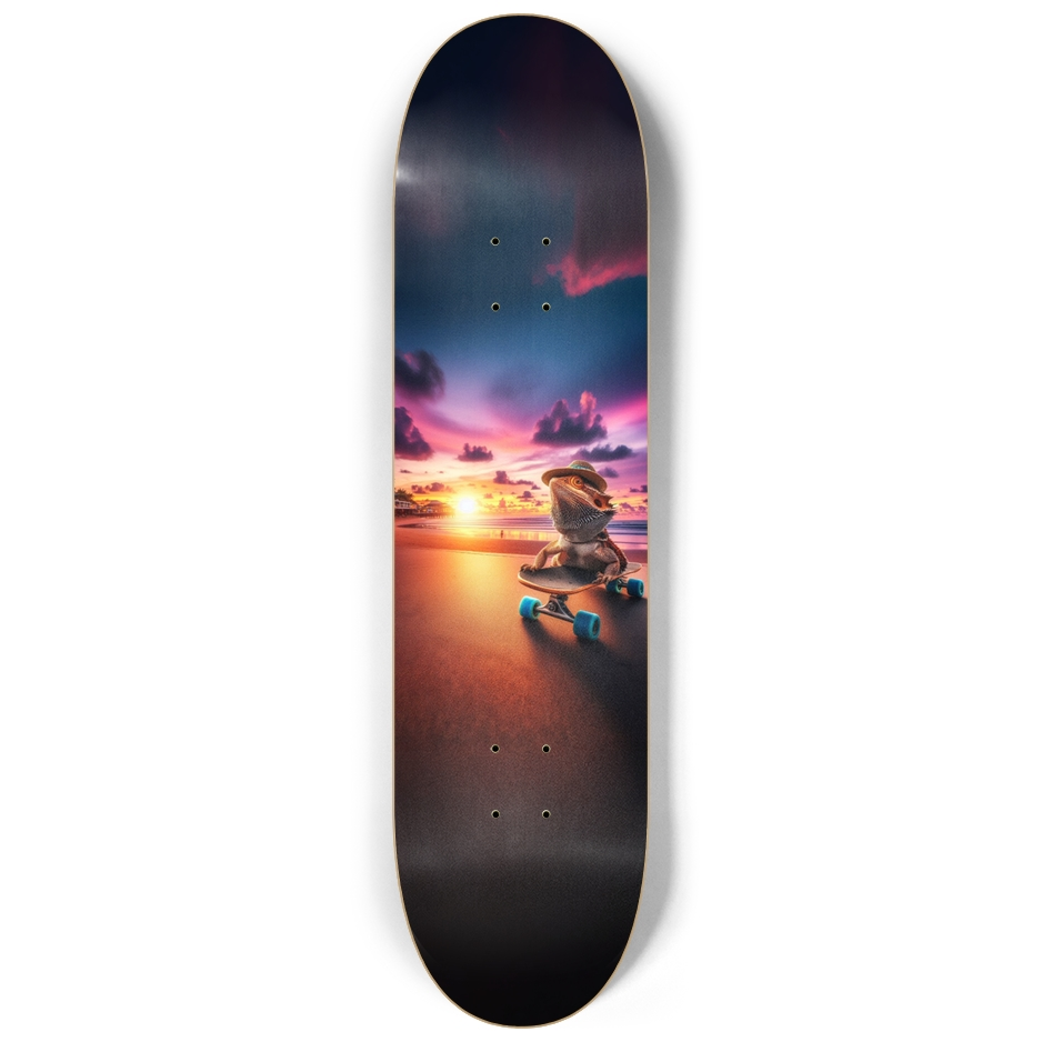 image_b3632eee-d230-4619-b5f7-6dbed1d48df9.png Driftwood Sunset Cruiser Skateboard (8-1/4") - Image 1