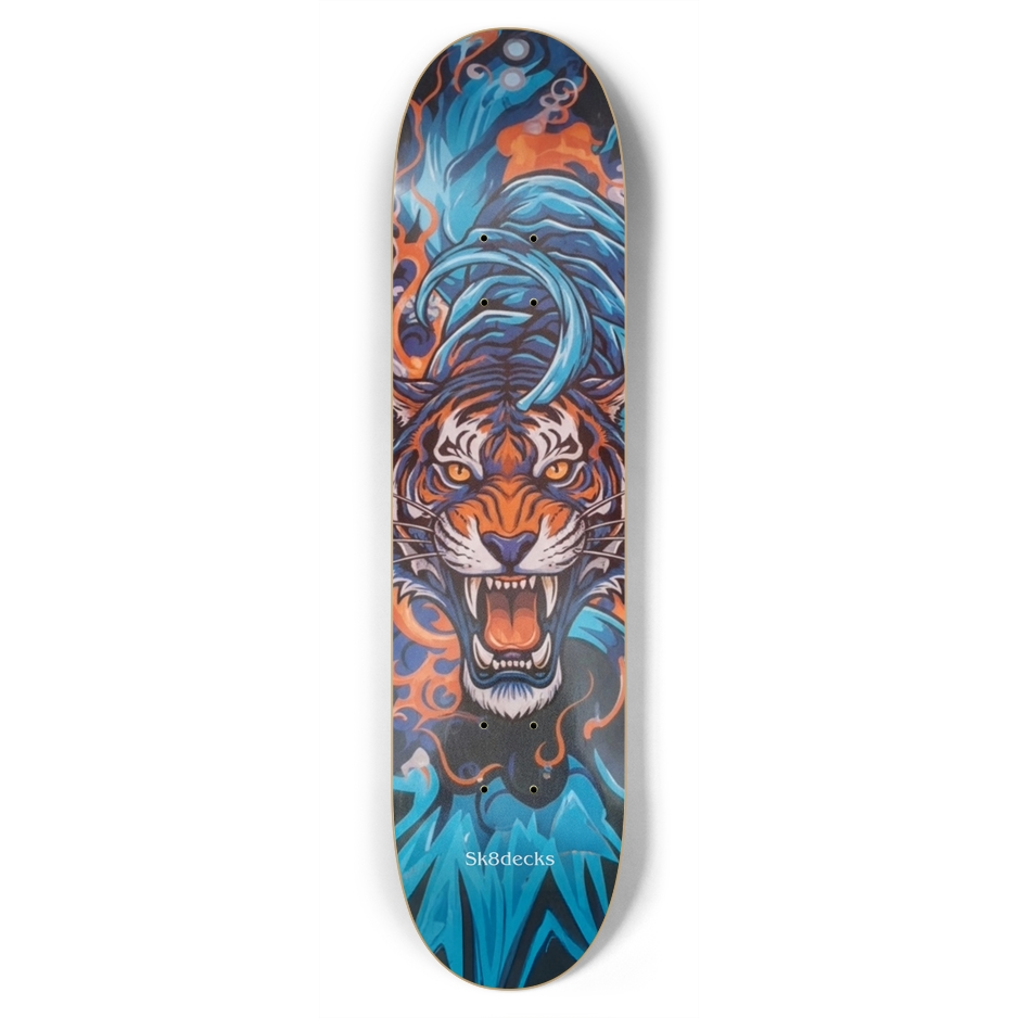 image_e473c1ab-6ec2-4974-8f4e-0013f1dfcd78.png The Blue Ember Skateboard (7-3/4") - Image 1